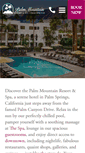 Mobile Screenshot of palmmountainresort.com